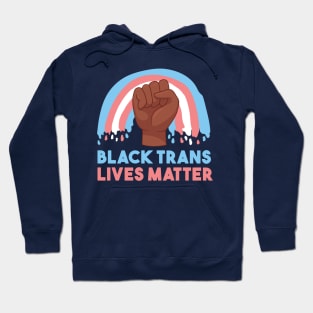 BLACK TRANS LIVES DESIGN Hoodie